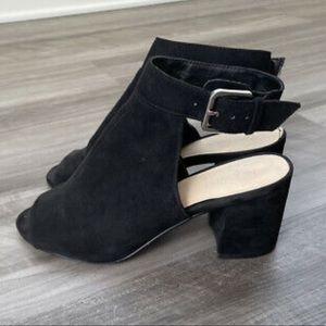 Nine West Peep Toe Booties